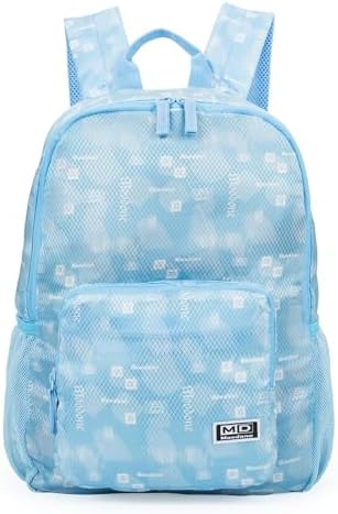 20L Lightweight Packable Backpack - Casual Daypack for Women Men, Durable Water-Resistant Bookbag with Versatile Pockets for Travel, Outdoor, Commuter - Blue